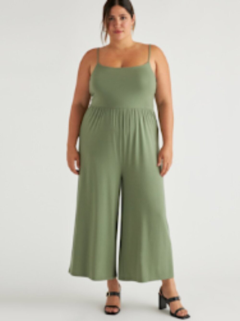 Tencel Jersey Wide Leg Jumpsuit